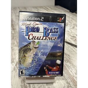 Mark Davis Pro Bass Challenge (Sony PlayStation 2) PS2‎ Complete W/Manual